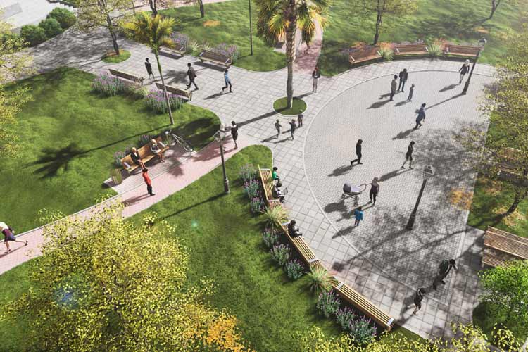Renovación plaza